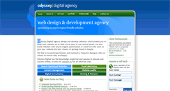 Desktop Screenshot of odysseyagency.co.uk